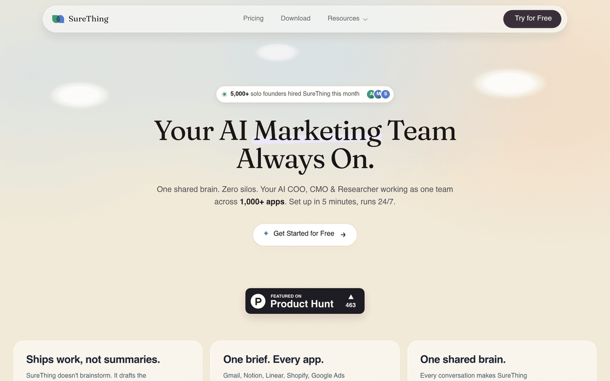 SureThing.io